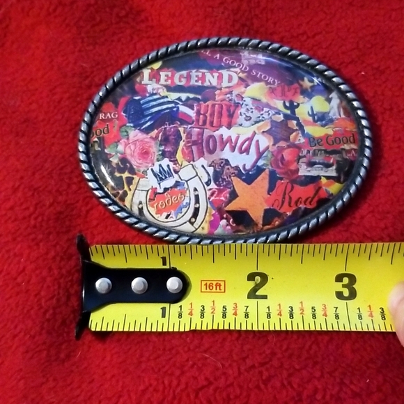 TEXAS BELT BUCKLE-Fun/Colorful - Picture 3 of 5